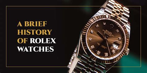 rolex history|rolex watch company history.